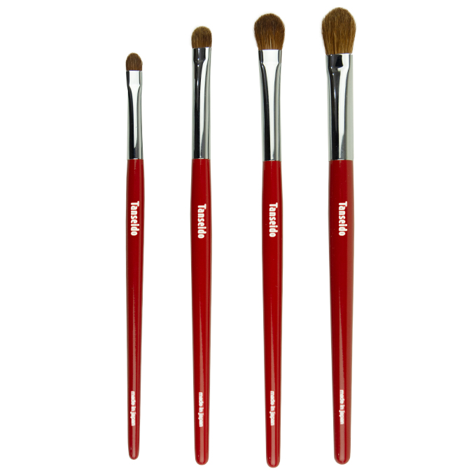 4 Eye Shadow YPQ Brush Set 